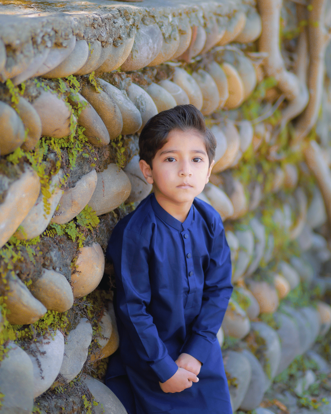 Royal Navy Premium Cotton Kurta Trouser for Boys- Eid and Event Wear