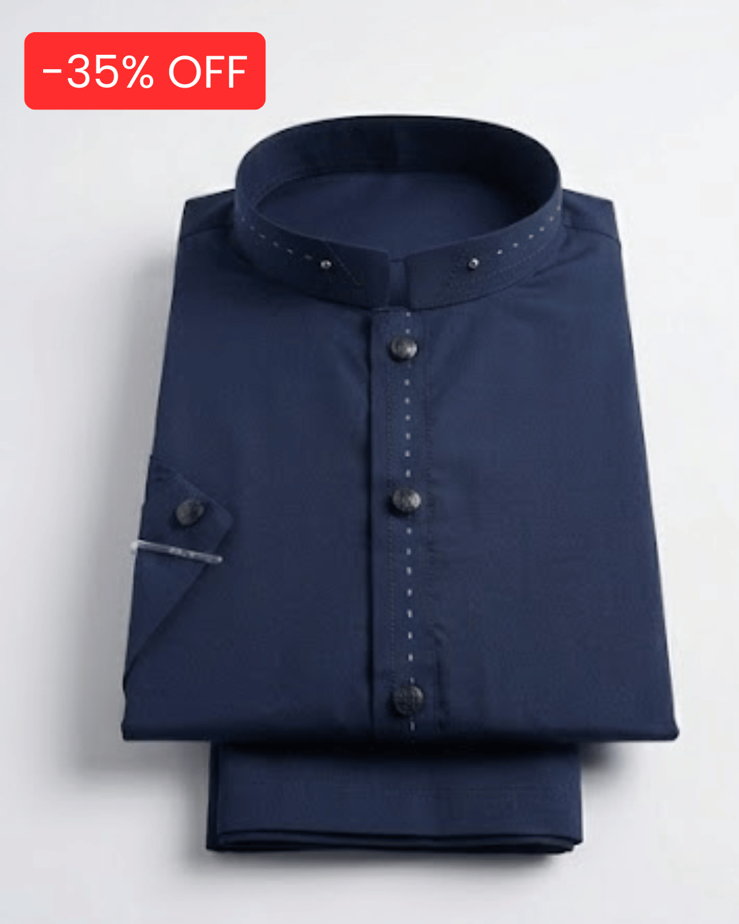 boys traditional kurta trouser navy blue